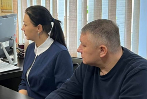 И.о. министра Константин Кузнецов и глава Хабаровского района Александр Яц провели рабочую встречу