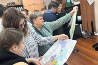 Увидеть своими глазами работу лесного ведомства представилось юннатам