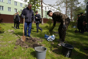 Эстафету международной акции 