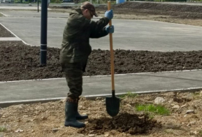 Здесь скоро будет Сад памяти!
